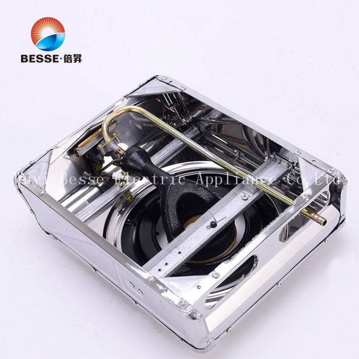 Fashion Stainless Steel Gas Stove With High Quality Panel