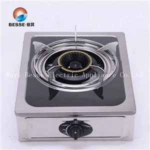 Tabl Cyfleus Defnyddio Stove White&gray Stianless Steel Panel Nwy Cooker/ZG-1006