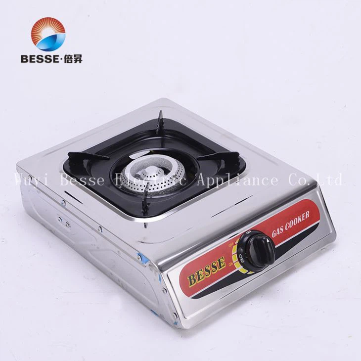 Basic Modle Gas Stove Staninless Steel Cooker